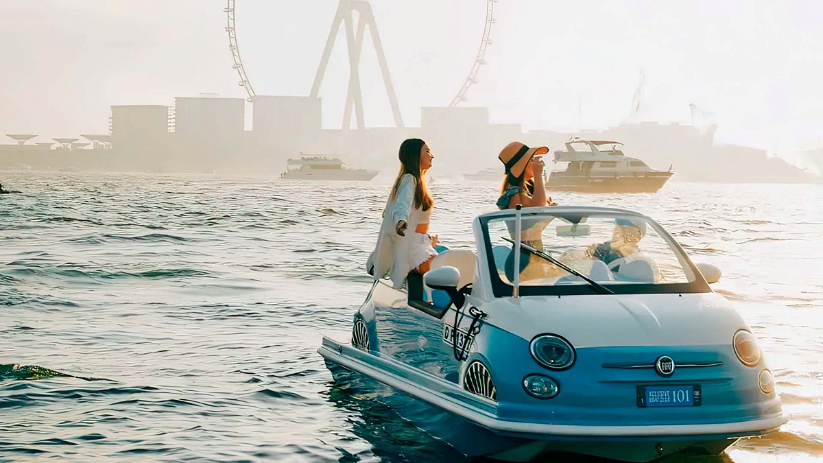 Аренда катера Fiat 500 Boat в Дубае